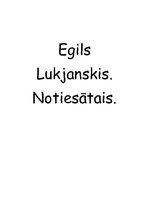 Konspekts 'Egils Lukjanskis "Notiesātais"', 1.