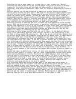 Eseja 'Technology and Medicine', 1.