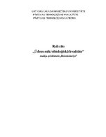 Referāts 'Ūdens mikrobioloģiskā kvalitāte', 1.