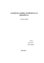 Referāts 'Zaudējuma apmēra novērtēšana un pierādīšana', 1.