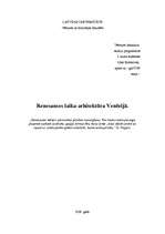 Konspekts 'Renesanses laika arhitektūra Venēcijā', 1.