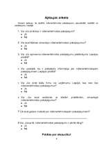 Referāts 'Konkurentu izpēte inženiertehniskajiem pakalpojumiem Liepājā', 6.