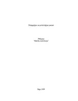 Referāts 'Mācību motivācija', 1.