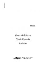 Konspekts 'Ojārs Vāciets', 2.