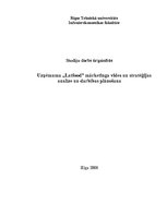 Referāts 'Uzņēmuma "Latfood" mārketinga vides un stratēģijas analīze, darbības plānošana', 1.