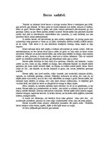 Eseja 'Berze sadzīvē', 1.