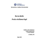 Referāts 'Preču virzīšana tirgū', 1.