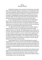 Eseja 'Healthy Lifestyle', 1.