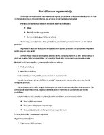 Konspekts 'Pierādīšana un argumentācija', 1.