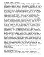 Eseja 'Change Is Inevitable!', 1.