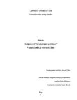 Referāts 'Vardarbīgā noziedzība', 1.