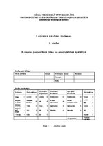 Paraugs 'Lēmumu pieņemšana riska un nenoteiktības apstākļos', 1.