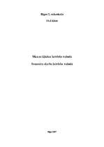 Referāts 'Manas kļūdas latviešu valodā', 1.