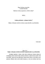 Eseja 'Daļējas rīcībspējas institūta ieviešanas nepieciešamība un problemātika', 1.
