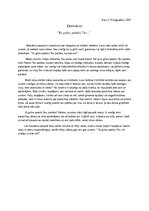 Eseja '"Es gribu pateikt Tev..."', 1.