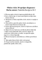 Referāts 'Olnīcu vēzis (10 aprūpes diagnozes)', 1.