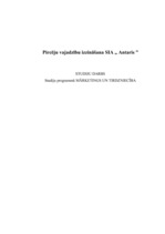 Referāts 'Pircēju vajadzību izzināšana SIA "Antaris" uzņēmumā', 1.