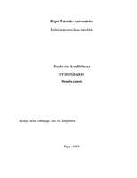 Referāts 'Studentu kreditēšana', 1.