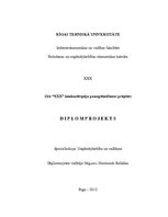 Diplomdarbs 'Uzņēmuma konkurētspējas paaugstināšanas projekts', 1.