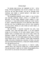 Eseja 'Ziemas sniegā', 1.