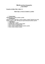 Konspekts 'Mācību prakses konspekts akrobātikā', 1.