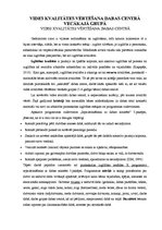 Konspekts 'Vides kvalitātes vērtēšana dabas centrā vecākajā grupā', 1.