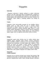 Konspekts 'Singapūra', 1.