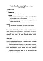 Paraugs 'Narkotiku, alkohola, smēķēšanas ietekme uz veselību', 1.