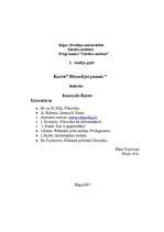 Referāts 'Imanuels Kants ', 1.