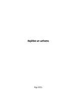 Referāts 'Sajūtas un uztvere', 1.