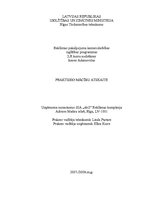 Prakses atskaite 'Praktisko mācību atskaite SIA "abi2"', 1.