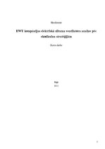 Referāts '"EWT" kompānijas elektriskā siltuma ventilatora analīze pēc ekodizaina stratēģij', 1.
