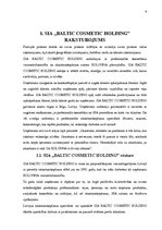 Prakses atskaite 'Prakses atskaite SIA "Baltic Cosmetic Holding"', 4.