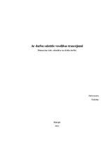 Referāts 'Ar darbu saistītie veselības traucējumi', 1.