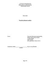 Referāts 'Naudas plūsmas analīze', 1.