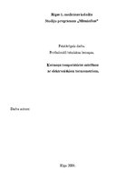 Prakses atskaite 'Ķermeņa temperatūras mērīšana ar elektroniskiem termometriem', 1.