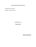 Biznesa plāns 'Ice Cream Restaurant "Tasty Freeze"', 1.