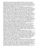 Eseja 'The Unexpected Way By Paul Williams Book Report ', 1.