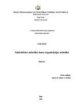 Referāts 'Sabiedrisko attiecību loma organizācijas attīstībā', 1.
