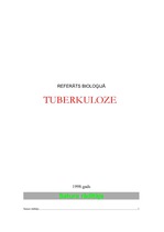 Referāts 'Tuberkuloze', 1.