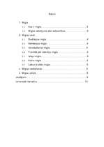 Referāts 'Migla', 1.