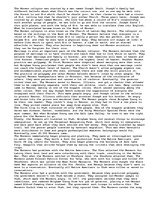 Eseja 'The Mormon Religion', 1.