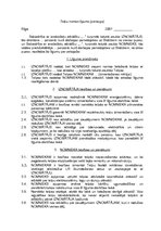 Paraugs 'Telpu nomas līgums', 1.