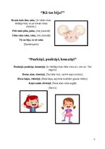 Konspekts 'Pirkstiņu rotaļas un rotaļiņas 1,5 - 3 gadus veciem bērniem', 6.