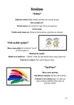 Konspekts 'Pirkstiņu rotaļas un rotaļiņas 1,5 - 3 gadus veciem bērniem', 10.