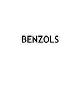 Konspekts 'Benzols', 1.
