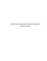 Konspekts 'Sporta stundas analīze', 1.