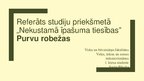 Prezentācija 'Nekustamā īpašuma tiesības. Purvu robežas', 1.