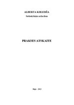 Prakses atskaite 'Sabiedriskās attiecības', 1.