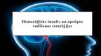 Prezentācija 'Hemorāģisks insults un aprūpes vadīšanas stratēģijas', 1.